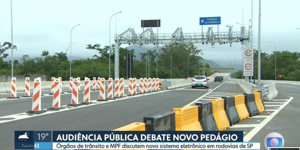 Pedágio (Foto: Reprodução / Globo)