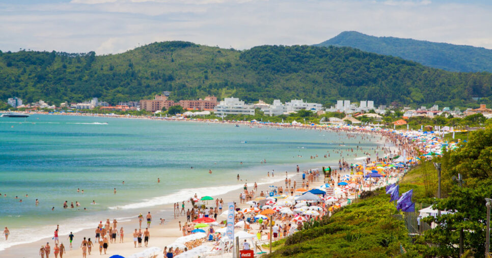 Praia Jurerê Internacional (Foto: Reprodução)
