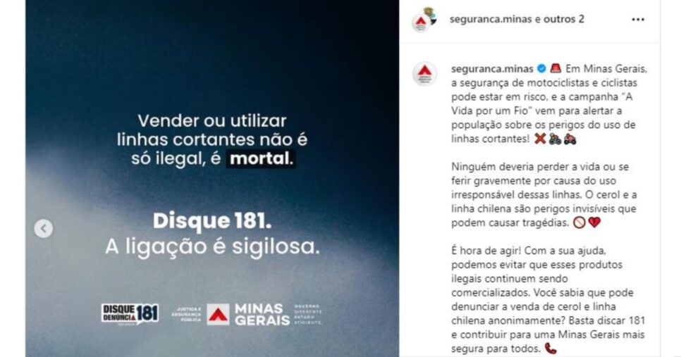 Publicação do Detran-MG