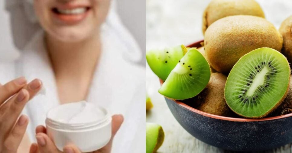 Receita com kiwi +2 ingredientes tira manchas e deixa pele jovem