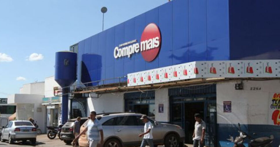 Falência - Rede de supermercados Compre Mais (Foto: Reprodução)