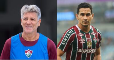Renato Gaúcho aprova nova dupla de Ganso no Fluminense para 2025 (Foto: Montagem/TV Foco)