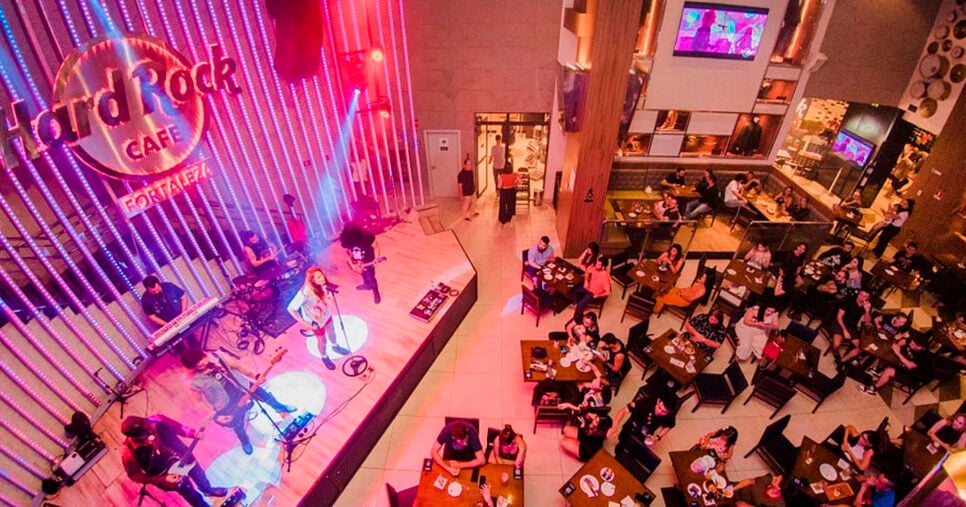 Restaurante Hard Rock Cafe - Fortaleza (Foto: Reprodução)