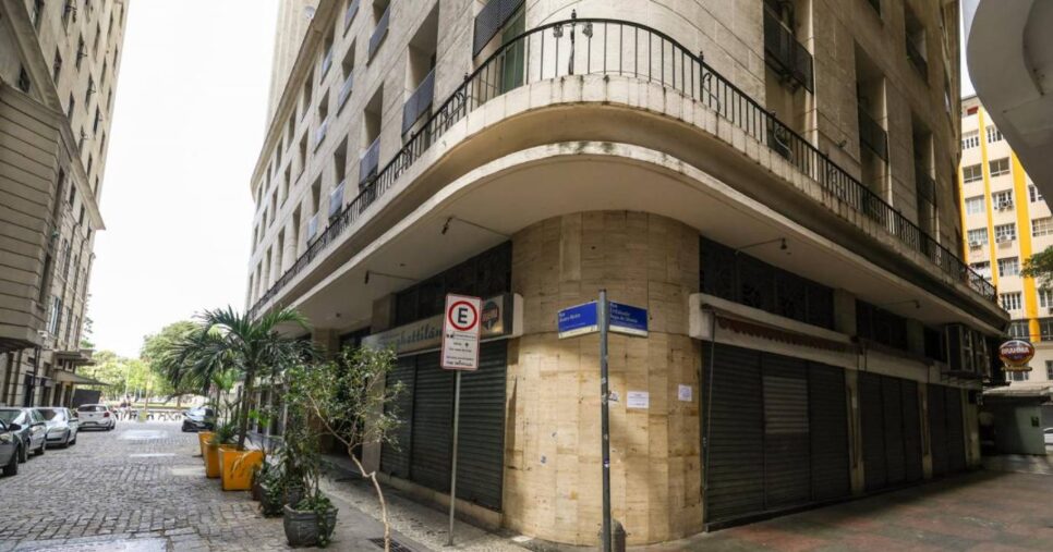 Restaurante fechado no RJ