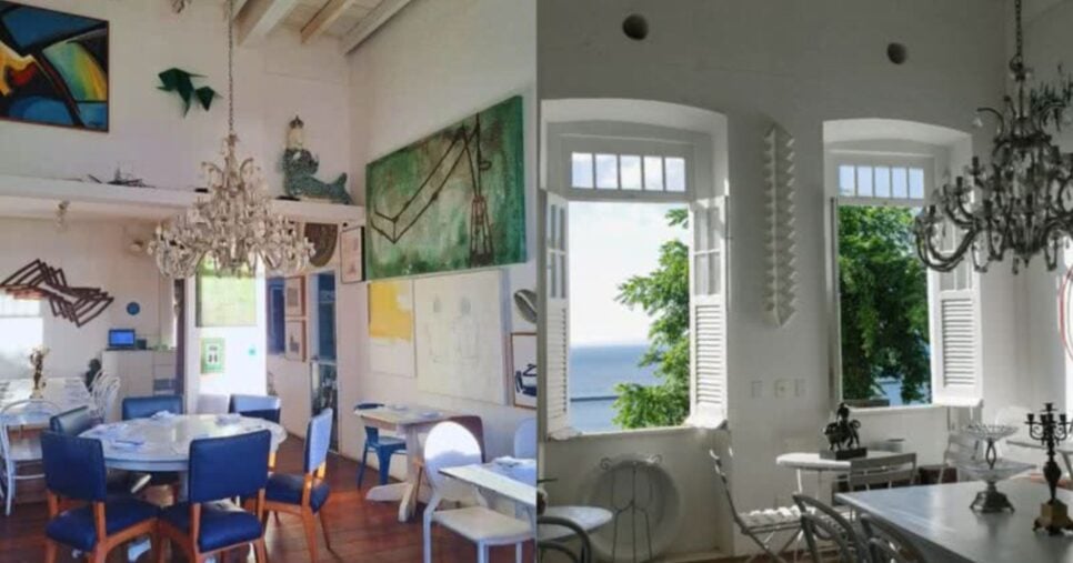 Restaurante também funcionava como galeria de arte e fechou as portas (Foto: Reprodução/ Internet)