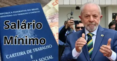 Lula está ciente: Lei é aprovada e novo salário mínimo de R$ 1801 entra em vigor em 2025 a lista de CLTs