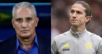 Tite e Felipe Luís (Foto: Reprodução/ Internet)
