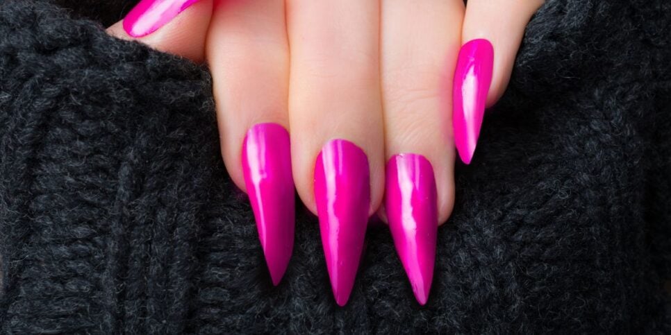 Unhas Stiletto (Foto: Canva)