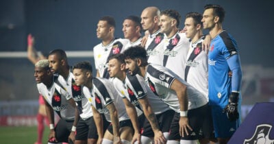 Elenco do Vasco (Foto: Matheus Lima)