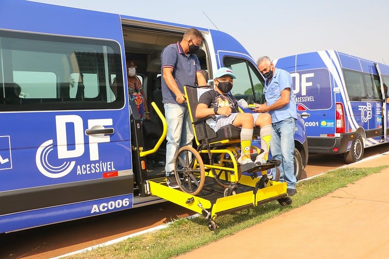 PCDs também foram incluidos nos grupos para gratuidade e assessibilidade (Foto Reprodução/Agência Brasília)