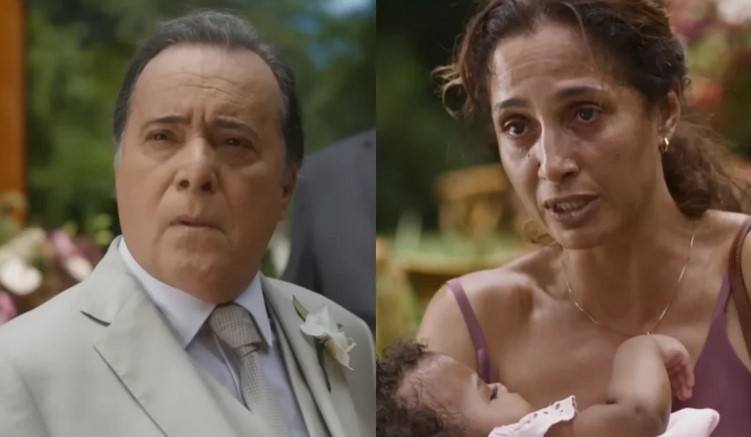 Abel e Ellen em Dona de Mim (Foto: Reprodução / Globo)