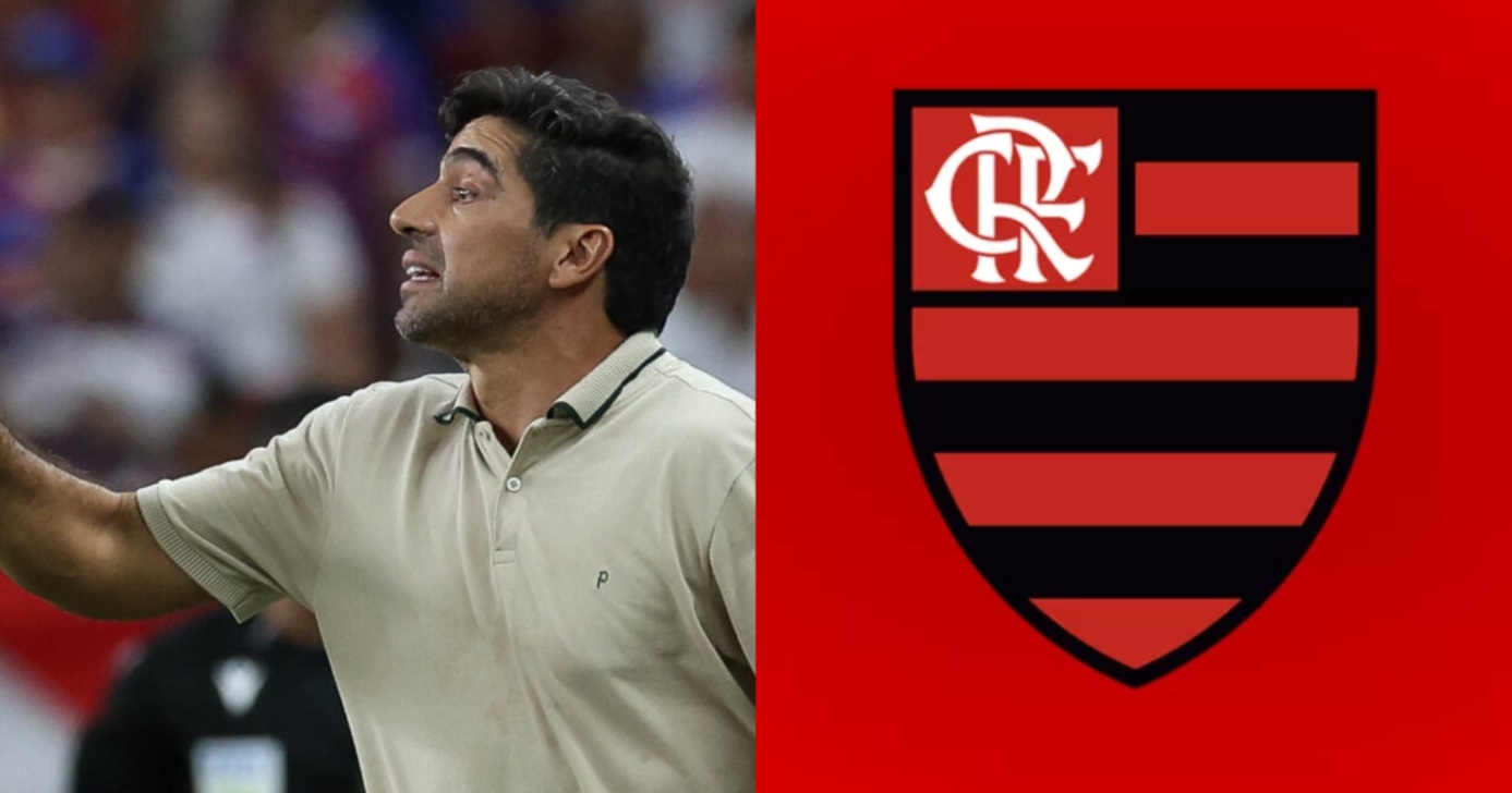 Abel chora adeus de joia nº1 do Palmeiras e ida anunciada no Flamengo - (Montagem / TV FOCO)