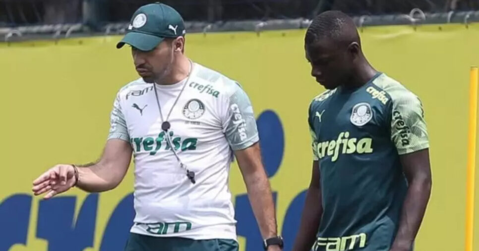 Abel Ferreira com Marino na época do Palmeiras (Foto: Divulgação/Palmeiras)