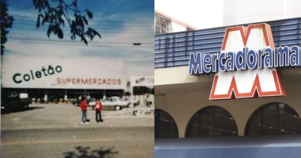 Coletão e Mercadorama já ocuparam a região (Foto Reprodução/Montagem/Tv Foco/Internet)