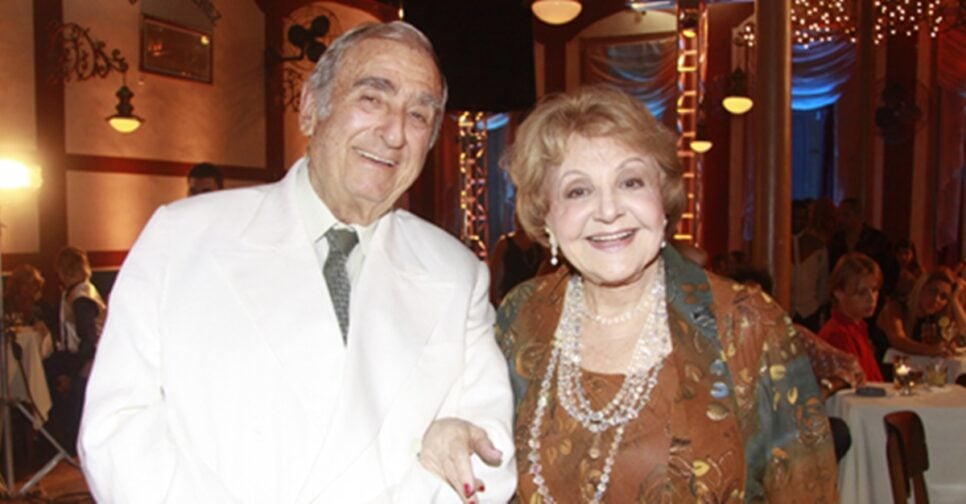Eva Todor e Elias Gleizer (Foto: Reprodução/ Divulgação)