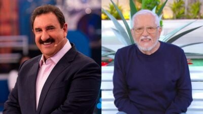 Ratinho e Carlos Alberto (Fotos: Reprodução/ Lourival Ribeiro, Divulgação/ SBT/ Montagem TV Foco)