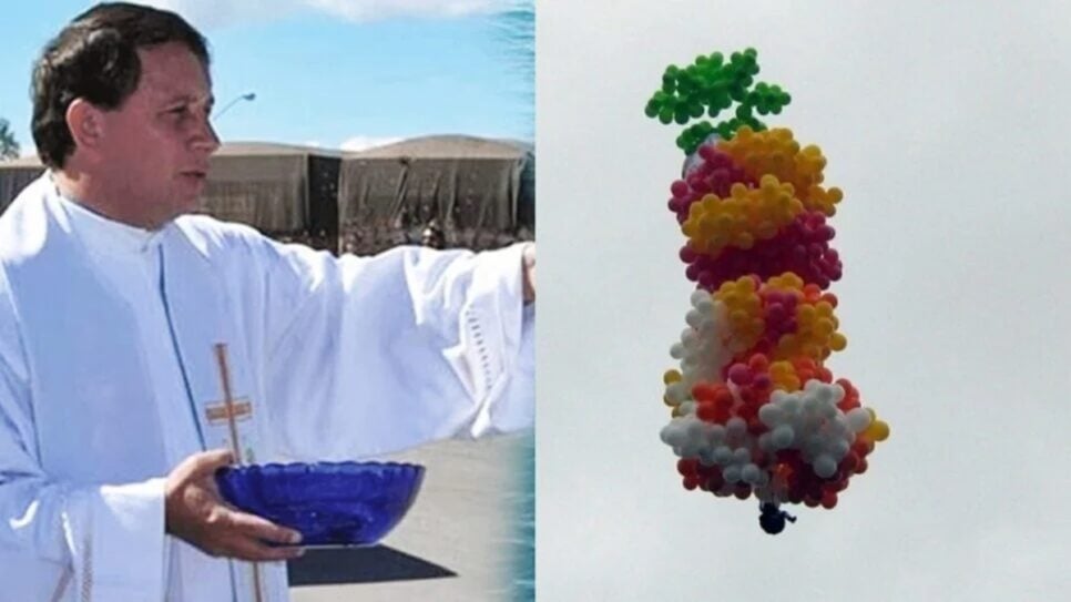 Pscografia do Padre do Balão surpreende com detalhes sórdidos (Foto: Reprodução/ Internet/ Montagem TV Foco)