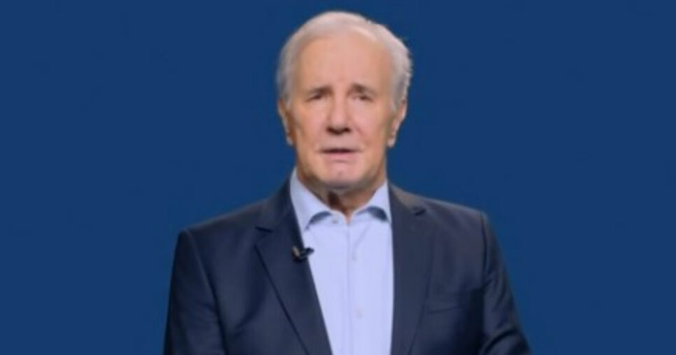O famoso âncora fez uma participação especial no Encontro (Foto: Reprodução/Globo)