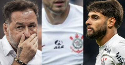 R$25M e ADEUS: Corinthians aceita vender dupla de Yuri Alberto (Foto: Reprodução/Montagem TV Foco)