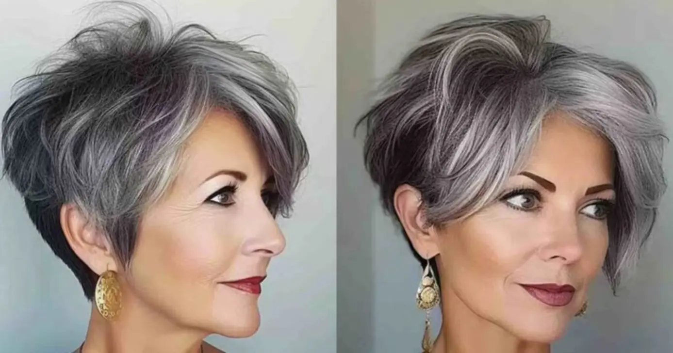 5 cortes de cabelo que deixam mulheres 55+ com carinho de 20 - (Foto: Internet)