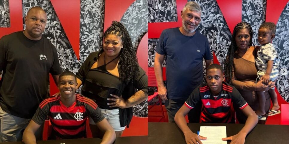 Daniel Thuram e Gabriel Lukaku assinam com Flamengo (Reprodução: Instagram)
