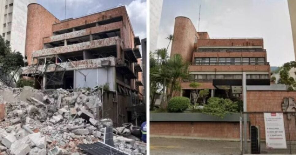 Demolição de gigante em SP revolta moradores - Foto: Montagem