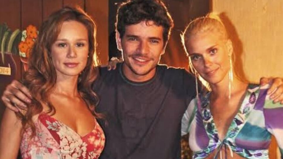 Elenco de estrelas da novela Cobras & Lagartos, de 2006 (Foto: Reprodução/ Divulgação, Globo)