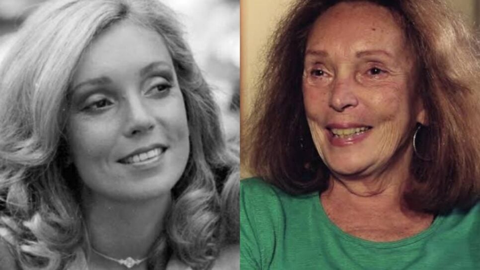 Maria Lúcia Dahl em sua juventude e no fim da vida (Fotos: Reprodução/ Internet/ Montagem TV Foco)