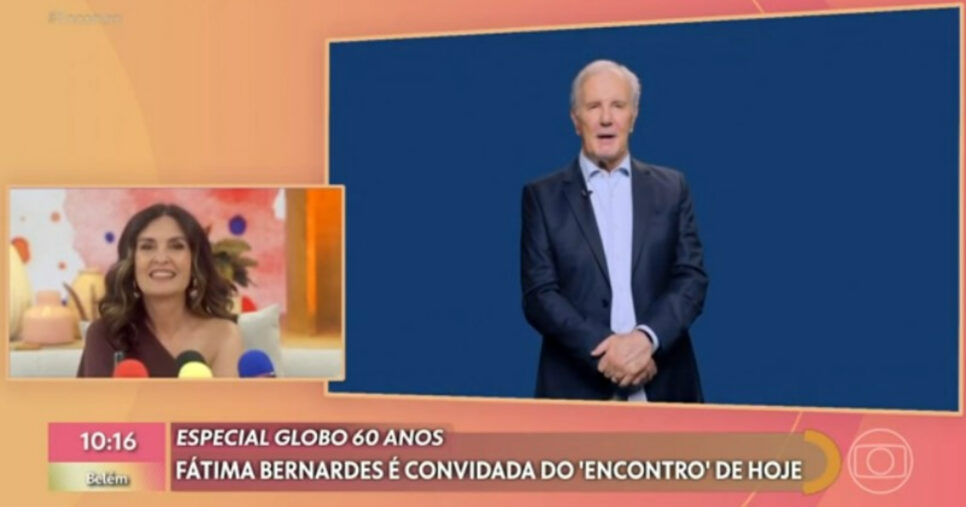 Jornalista relembra passado com veterana da Globo (Foto: Reprodução/Globo)