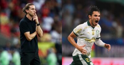 2 bombas paralisam o Flamengo envolvendo Veiga e Filipe Luís - (Montagem / TV FOCO)