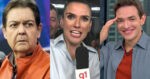 Faustão e Jodar delicinha: Sabina dribla 3 vexames na Globo (Foto: Reprodução/Montagem TV Foco)
