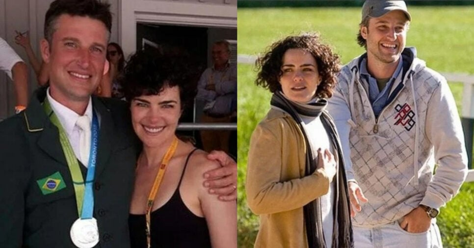 Henrique Pinheiro e sua esposa, Ana Paula Arósio (Foto: Reprodução/Montagem TV Foco)