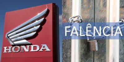 Falência de montadora rival da Honda (Reprodução: Montagem TV Foco)