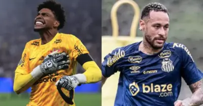 Chapéu em Augusto Melo: Hugo Souza e +1 craque armam saída do Corinthians para jogar com Neymar em 2025