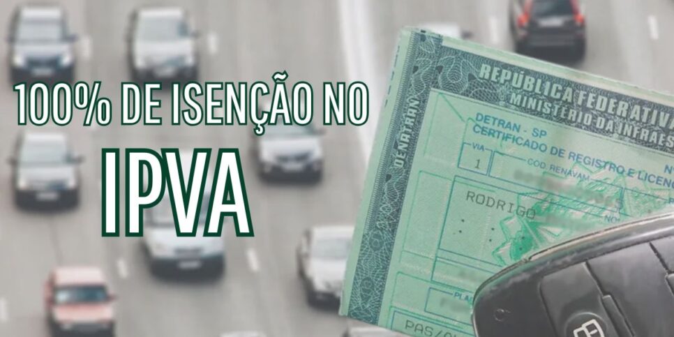 Isenção do IPVA em 2025 (Foto: Reprodução/ Eu Parcelei)