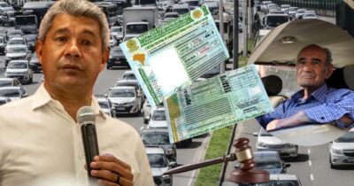 Jerônimo Rodrigues, governador da Bahia, idoso 70+, trânsito, lei e CNH (Foto: Reprodução / Canva / Montagem TV Foco)