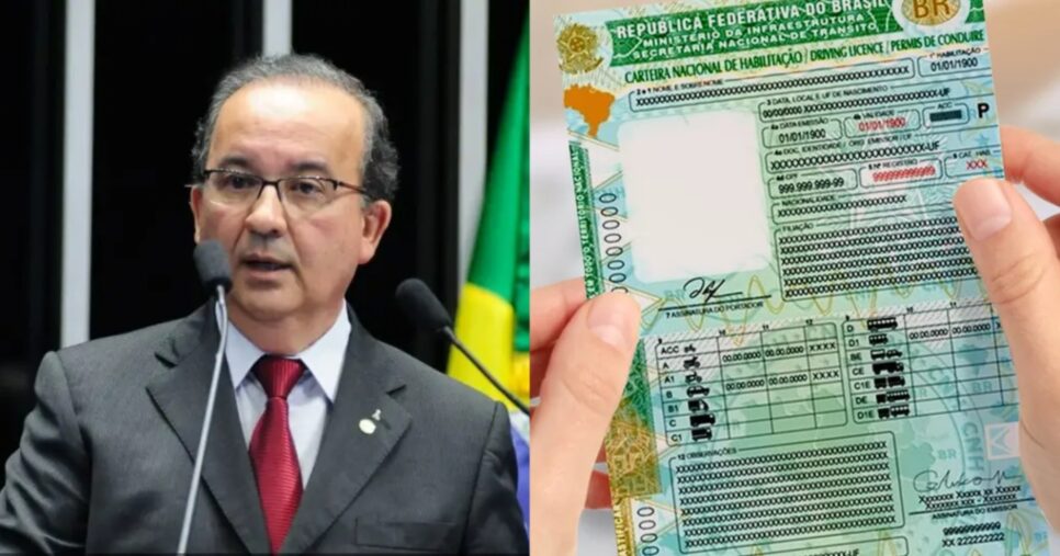 Lei de trânsito confirma proibição em renovação da CNH aos 50+ - Foto: Montagem