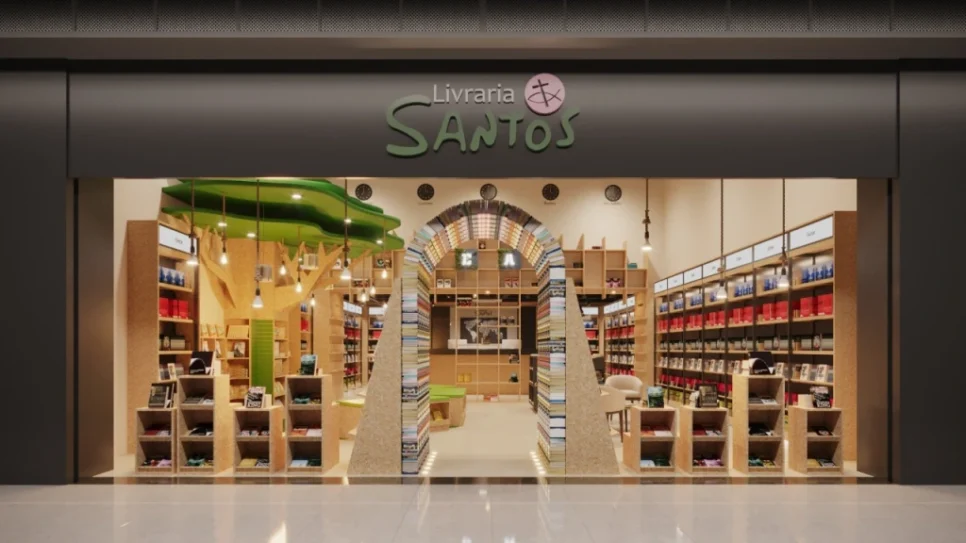 Livraria Santos abre nova loja em shopping de Porto Alegre (Foto: Reprodução/ Internet)