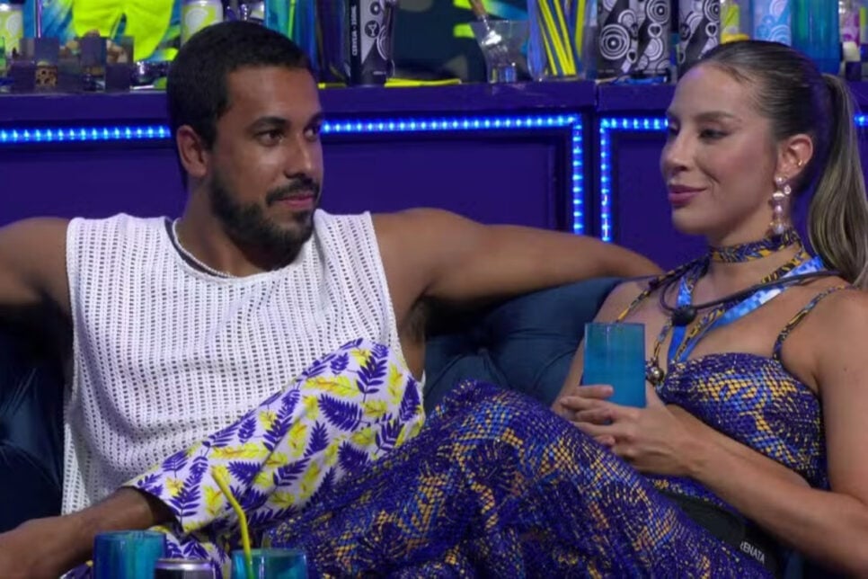 Ex-participantes de reality da Globo estão juntos (Foto: Reprodução)