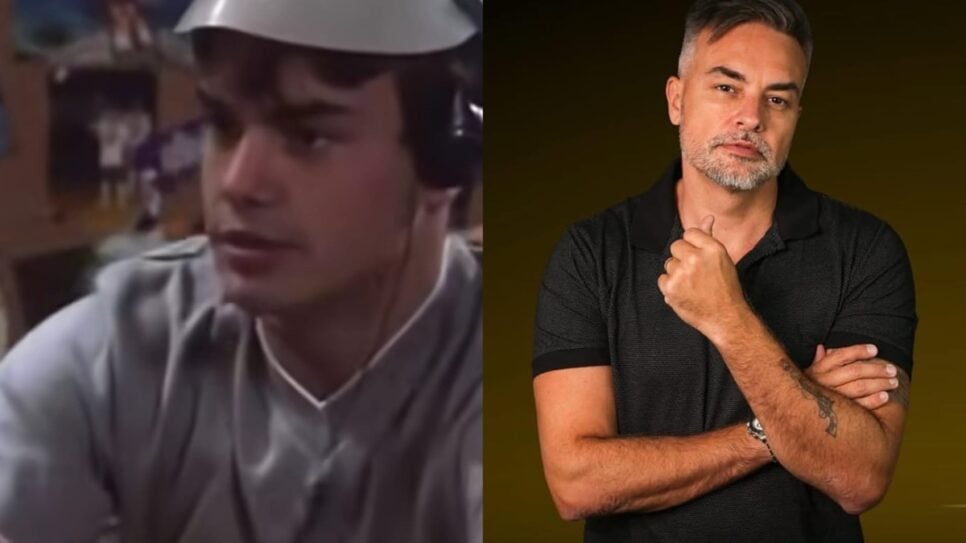 Perereca e o ex-ator hoje (Foto: Reprodução/ Instagram/ TV Globo/ Montagem TV Foco)
