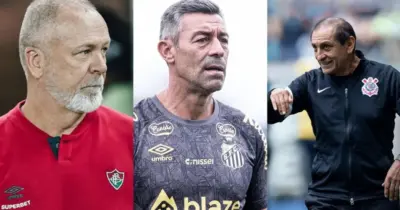 Ramón, Caixinha, Mano e+: Brasileirão 2025 mal começou e demissão de 4 técnicos chega voando hoje (19)