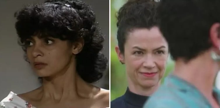 Ana Lúcia Monteiro antes e Fernanda Botelho agora: as Marinas de Vale Tudo (Foto: Reprodução / Globo)