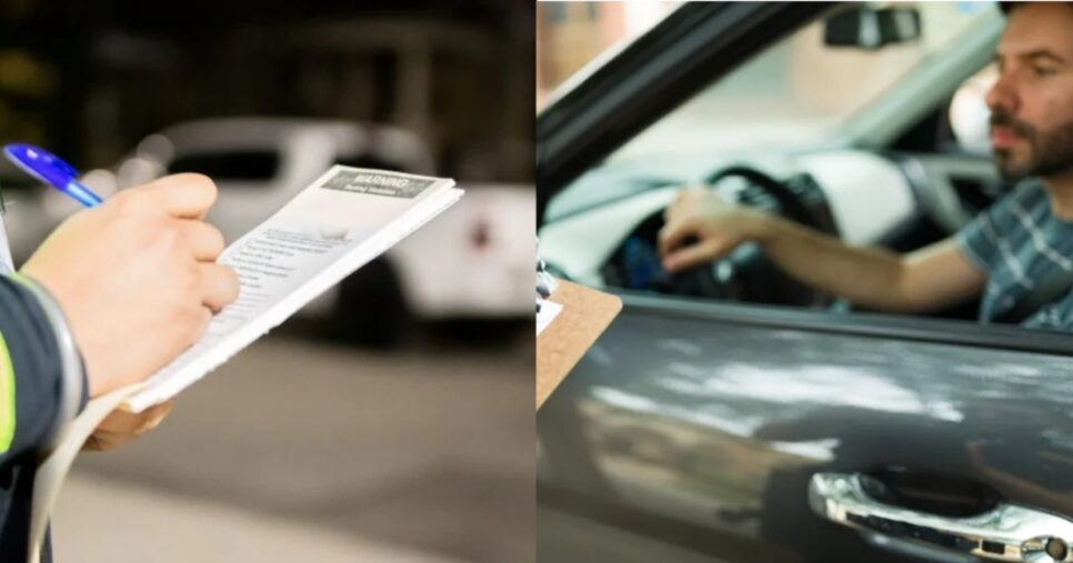 Motoristas que desrespeitarem a lei do estacionamento poderão tomar multa (Foto Reprodução/Montagem/Tv Foco)