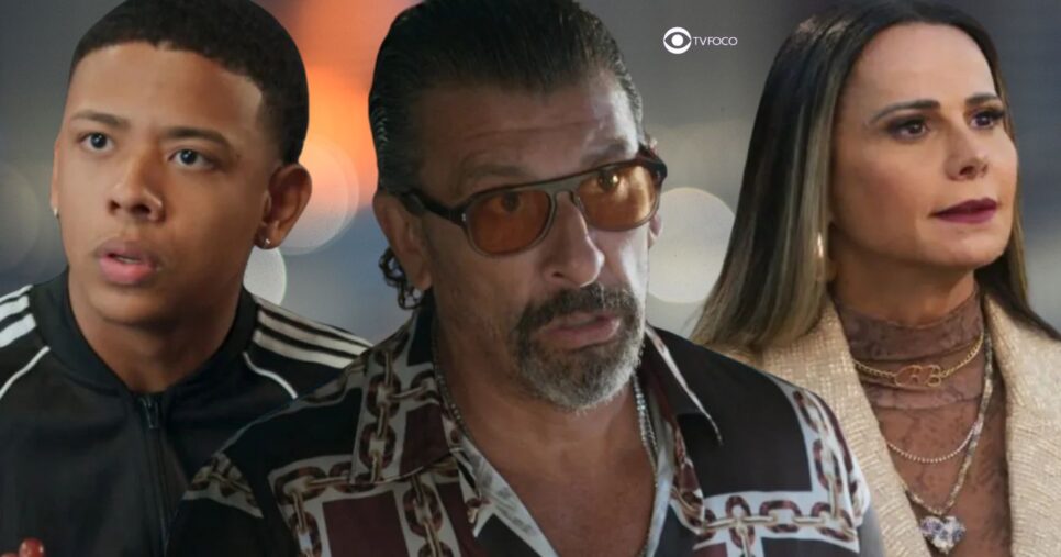Nando, Osmar e Rosana em Volta por Cima (Foto: Reprodução / Globo / Montagem TV Foco)