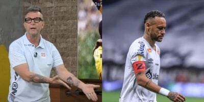 Neto crava desfecho de Neymar no Santos (Reprodução: Band / Marcello Zambrana)