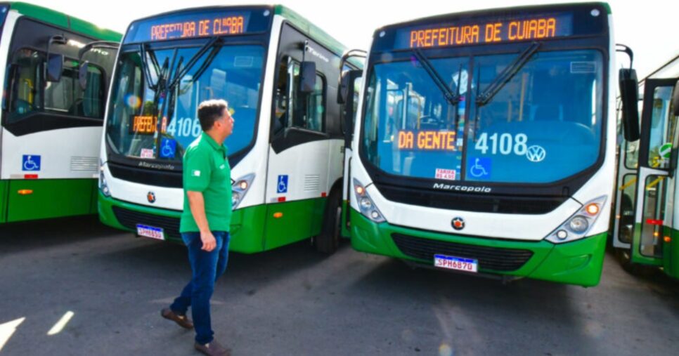 Câmara aprova projeto de lei que estabelece tarifa zero nos ônibus de Cuiabá - Foto: Montagem