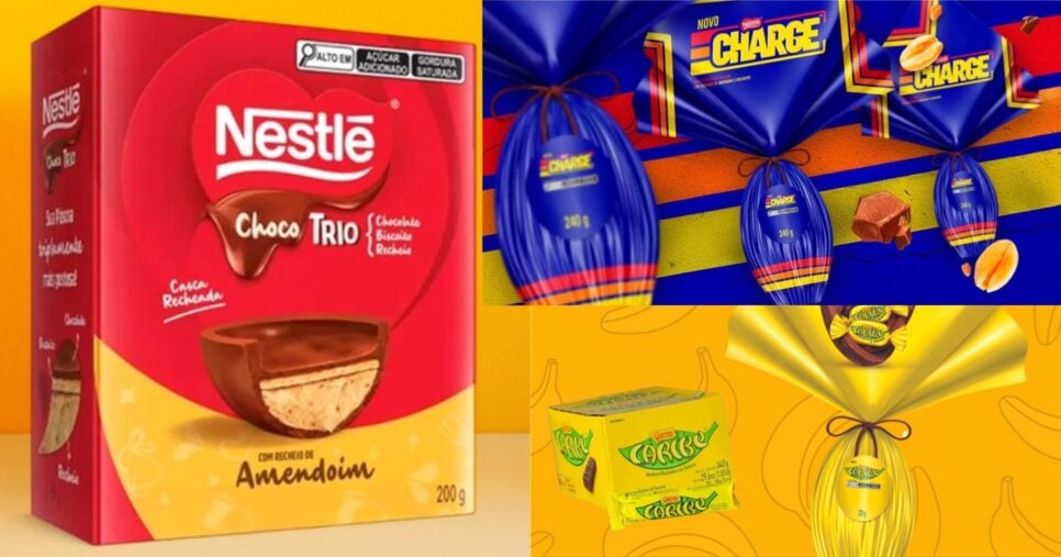 Destaque da Páscoa Nestlé 2025 (Foto Reprodução/Montagem/Lennita/Internet/Tv Foco)