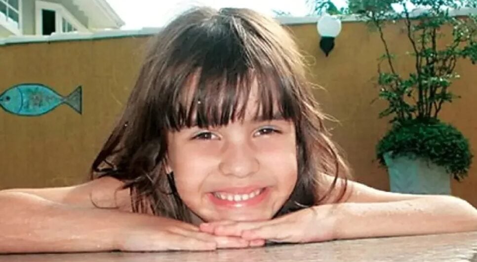 Psicografia da menina assassinada (Foto: Reprodução/ Internet)