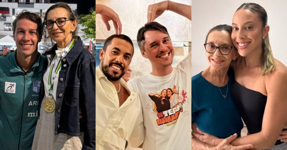 Maike e Renata continuam se relacionando após o BBB25, da Globo (Foto: Reprodução/Montagem TV Foco)