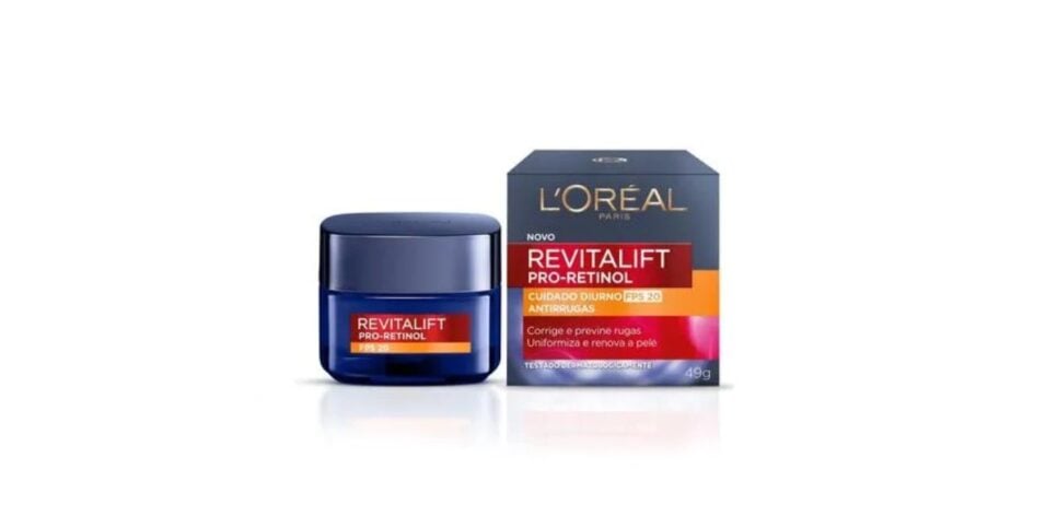 Revitalift Pro Retinol Cuidado Diurno FPS 20 da L’Oréal Paris (Foto: Internet)
